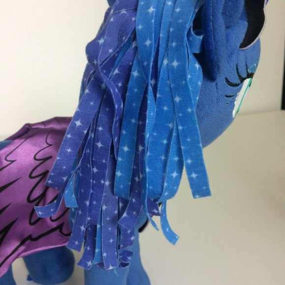 My Little Pony Princess Luna Unicorn Plush Friendship Is Magic 14" Wings Move - Picture 6 of 12